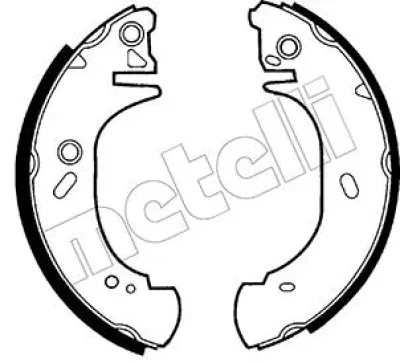 Комплект тормозных колодок METELLI 53-0127