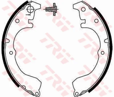 Комплект тормозных колодок TRW GS8287