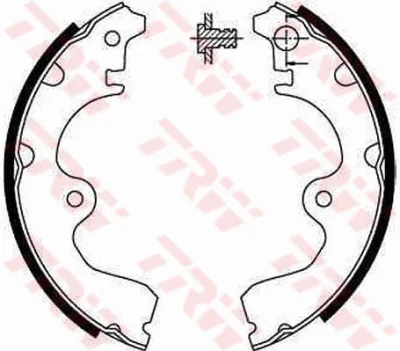 Комплект тормозных колодок TRW GS8554