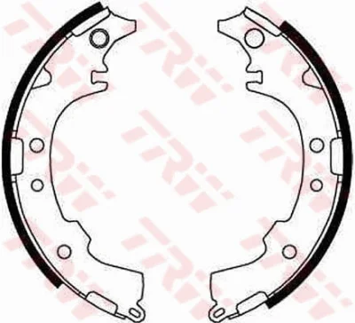 Комплект тормозных колодок TRW GS8652