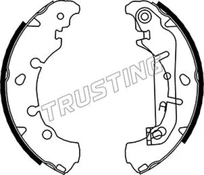 040.149 TRUSTING Комплект тормозных колодок