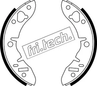 Комплект тормозных колодок FRI.TECH. 1007.007