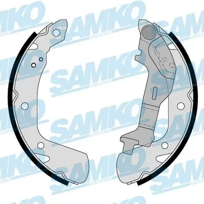 81195 SAMKO Комплект тормозных колодок