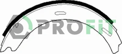 5001-0196 PROFIT Комплект тормозных колодок