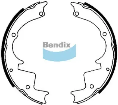 BS1338 BENDIX Комплект тормозных колодок