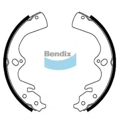 BS1775 BENDIX Комплект тормозных колодок
