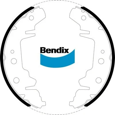 BS1802 BENDIX Комплект тормозных колодок