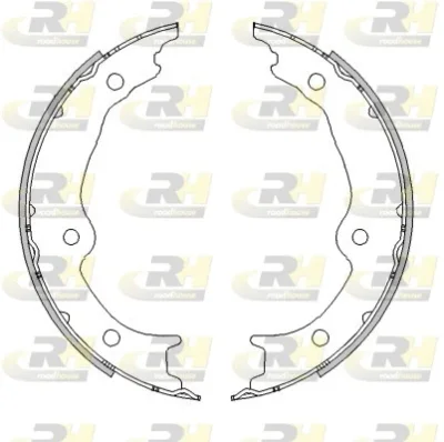 4601.00 ROADHOUSE Комплект тормозных колодок, стояночная тормозная система