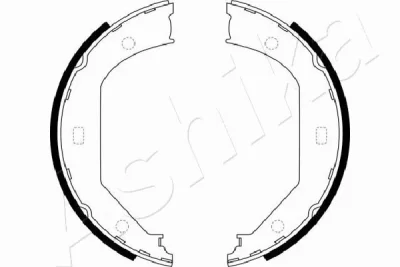 55-00-0102 ASHIKA Комплект тормозных колодок, стояночная тормозная система