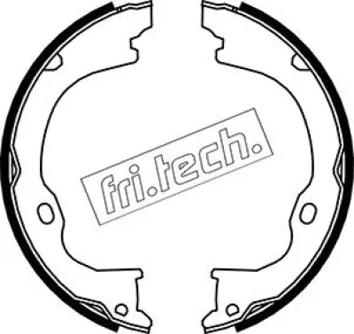 1088.238 FRI.TECH. Комплект тормозных колодок, стояночная тормозная система