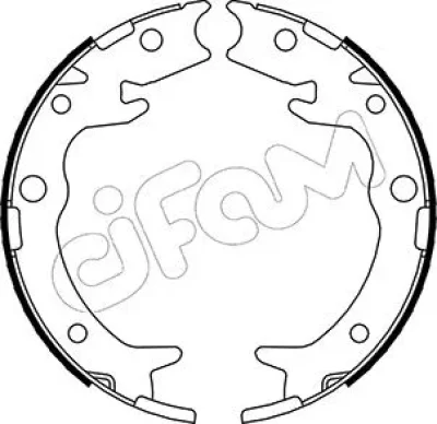 153-159 CIFAM Комплект тормозных колодок, стояночная тормозная система