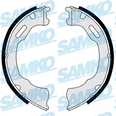 89400 SAMKO Комплект тормозных колодок, стояночная тормозная система