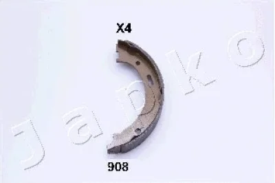 Комплект тормозных колодок, стояночная тормозная система JAPKO 55908