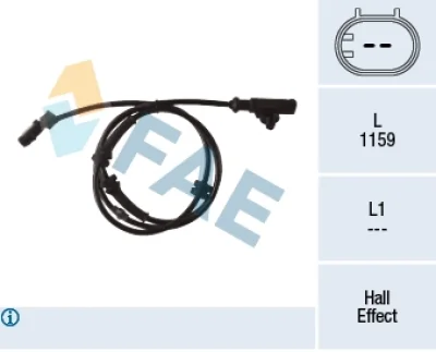 78285 FAE Датчик, частота вращения колеса