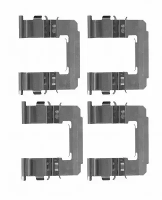 8DZ 355 204-161 BEHR/HELLA/PAGID Комплектующие, колодки дискового тормоза