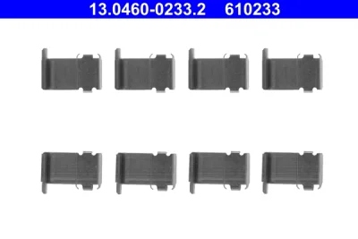 13.0460-0233.2 ATE Комплектующие, колодки дискового тормоза