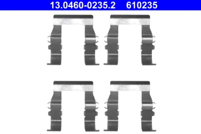 Комплектующие, колодки дискового тормоза ATE 13.0460-0235.2