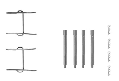 K0058 BEHR/HELLA/PAGID Комплектующие, колодки дискового тормоза