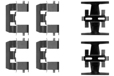 K0092 BEHR/HELLA/PAGID Комплектующие, колодки дискового тормоза