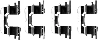 K0108 BEHR/HELLA/PAGID Комплектующие, колодки дискового тормоза