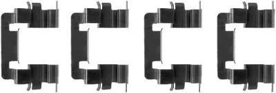K0143 BEHR/HELLA/PAGID Комплектующие, колодки дискового тормоза