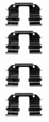 K0147 BEHR/HELLA/PAGID Комплектующие, колодки дискового тормоза