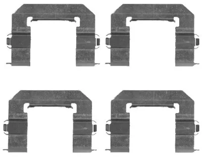 K0193 BEHR/HELLA/PAGID Комплектующие, колодки дискового тормоза