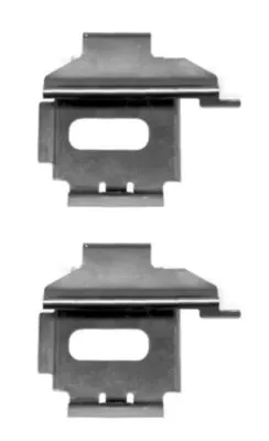 K0225 BEHR/HELLA/PAGID Комплектующие, колодки дискового тормоза
