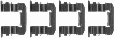 K0287 BEHR/HELLA/PAGID Комплектующие, колодки дискового тормоза