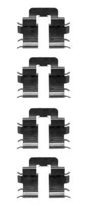 K0474 BEHR/HELLA/PAGID Комплектующие, колодки дискового тормоза