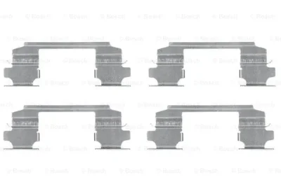 1 987 474 436 BOSCH Комплектующие, колодки дискового тормоза