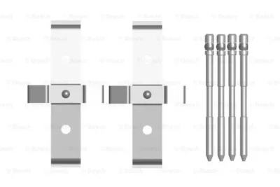 1 987 474 440 BOSCH Комплектующие, колодки дискового тормоза