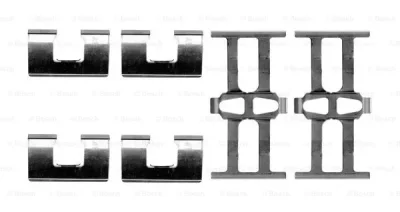 1 987 474 610 BOSCH Комплектующие, колодки дискового тормоза