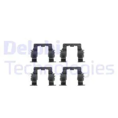LX0191 DELPHI Комплектующие, колодки дискового тормоза