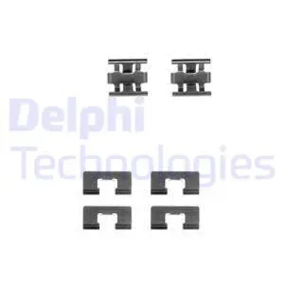 LX0196 DELPHI Комплектующие, колодки дискового тормоза