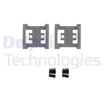 LX0218 DELPHI Комплектующие, колодки дискового тормоза