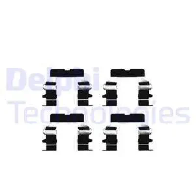 LX0225 DELPHI Комплектующие, колодки дискового тормоза