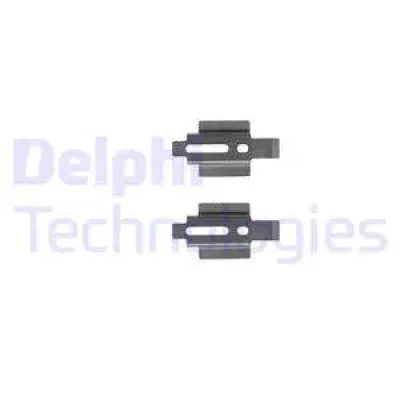 LX0234 DELPHI Комплектующие, колодки дискового тормоза