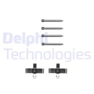 LX0245 DELPHI Комплектующие, колодки дискового тормоза