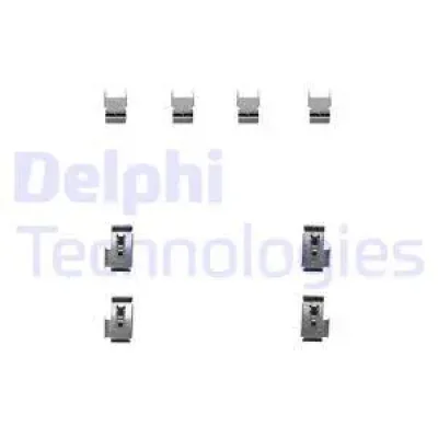 LX0247 DELPHI Комплектующие, колодки дискового тормоза