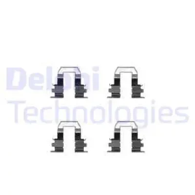 LX0254 DELPHI Комплектующие, колодки дискового тормоза