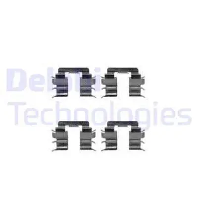 LX0269 DELPHI Комплектующие, колодки дискового тормоза