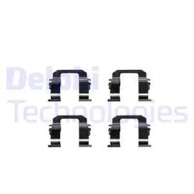 LX0284 DELPHI Комплектующие, колодки дискового тормоза