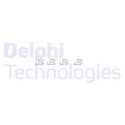 Комплектующие, колодки дискового тормоза DELPHI LX0314