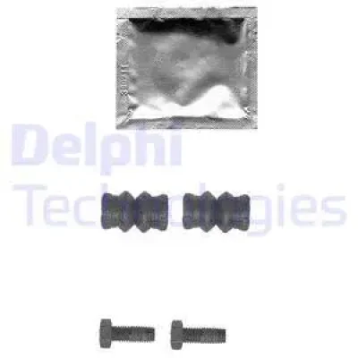 Комплектующие, колодки дискового тормоза DELPHI LX0327