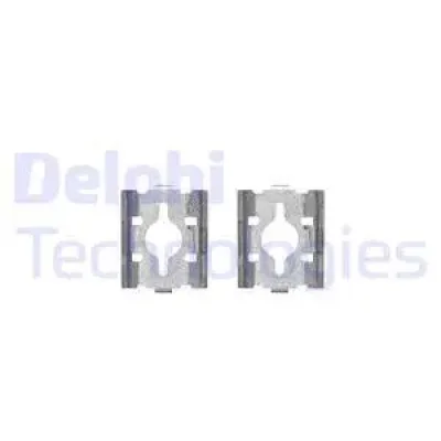 Комплектующие, колодки дискового тормоза DELPHI LX0328