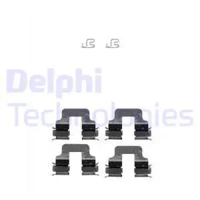 Комплектующие, колодки дискового тормоза DELPHI LX0342