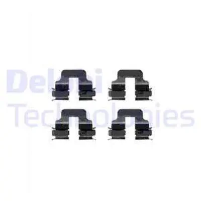 LX0344 DELPHI Комплектующие, колодки дискового тормоза