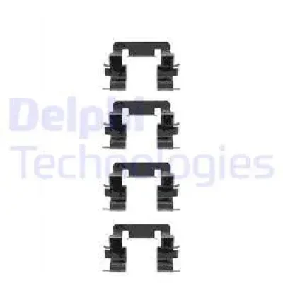 LX0346 DELPHI Комплектующие, колодки дискового тормоза