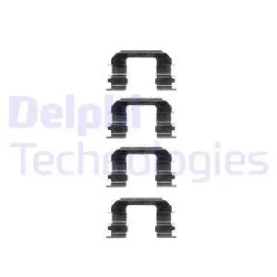 LX0349 DELPHI Комплектующие, колодки дискового тормоза